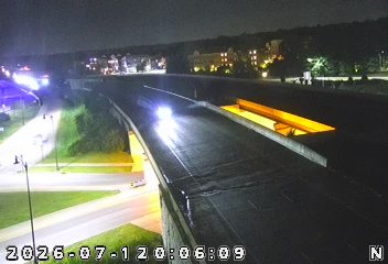 Outside Assistance Incident Cleared in Carmel — nearby traffic-camera view of the scene