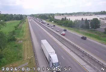 Outside Assistance Incident on IKEA Way in Fishers Concludes — nearby traffic-camera view of the scene
