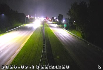 Outside Assistance Incident in Noblesville - Crews Cleared Scene — nearby traffic-camera view of the scene