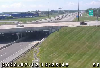 Rescue Incident on Fountainview Ln in Fishers - Crews Cleared — nearby traffic-camera view of the scene
